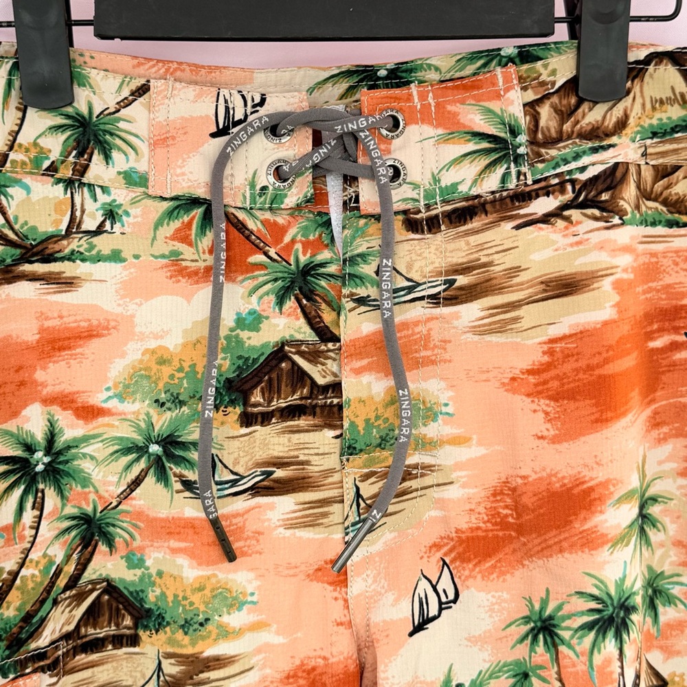 ZÍNGARA Beach shorts for men multicolor‎ size small - Picture 2 of 9